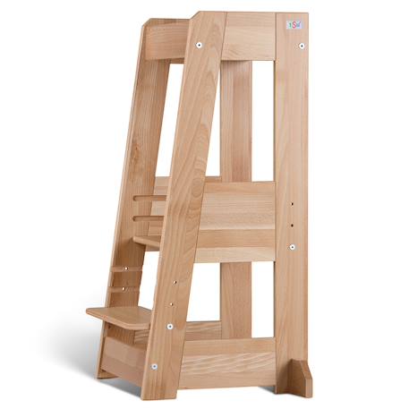 Tour d'apprentissage et d'observation felix montessori Beige+Blanc+Bleu+Gris+Gris clair+Jaune+Natural+Noir+Rose 37 - vertbaudet enfant 