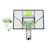 Panneau de basket avec cercle dunk pour jardin enfant Vert/noir 3 - vertbaudet enfant 
