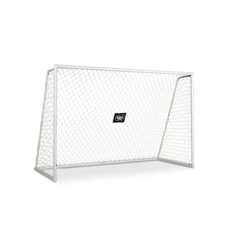 But de football en aluminium 300x200cm pour jardin Argent matt+Blanc+Noir 5 - vertbaudet enfant 