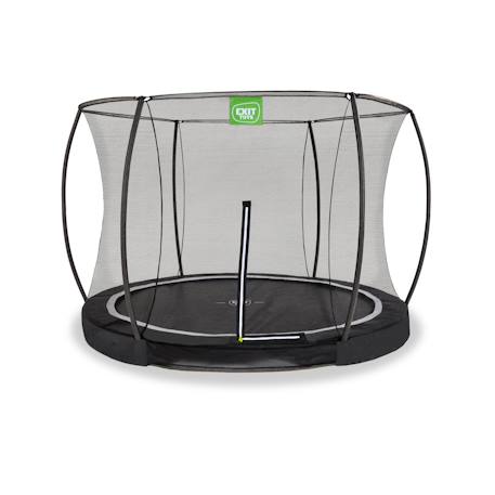 Trampoline enterré rond ø305cm avec bord de protection mat Noir 1 - vertbaudet enfant 
