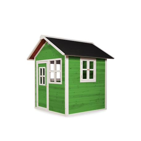 Maisonnette en bois pour jardin enfant dès 3 ans Vert 3 - vertbaudet enfant 