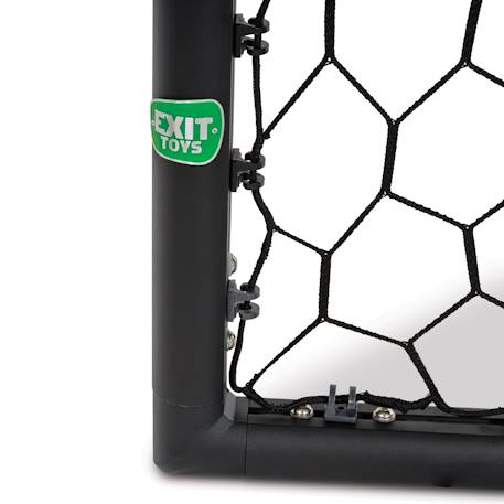 But de football en aluminium 300x200cm pour jardin Argent matt+Blanc+Noir 14 - vertbaudet enfant 