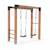 Barre de singe en bois avec balançoire double pour jardin Naturel 5 - vertbaudet enfant 