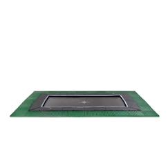 Jouet-Jeux de plein air-Trampoline enterré au ras du sol rectangulaire 275x458cm avec dalles
