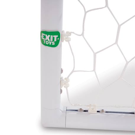 But de football en aluminium 300x200cm pour jardin Argent matt+Blanc+Noir 8 - vertbaudet enfant 