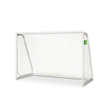 But de football en aluminium léger 180x120cm pour jardin Blanc+Noir 1 - vertbaudet enfant 