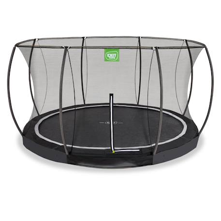 Trampoline enterré rond ø427cm avec bord de protection mat Noir 2 - vertbaudet enfant 
