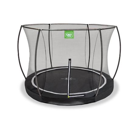 Trampoline enterré rond ø244cm avec bord de protection mat Noir 2 - vertbaudet enfant 