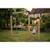 Balançoire double en bois avec barre fixe 333cm pour jardin Naturel 3 - vertbaudet enfant 
