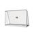 But de football en aluminium 300x200cm pour jardin Argent matt+Blanc+Noir 1 - vertbaudet enfant 
