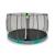 Trampoline semi-enterré ø366cm protection pieds et filet premium Noir+Vert 8 - vertbaudet enfant 