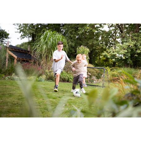 But de football en aluminium compact 120x80cm pour jardin Blanc+Noir 10 - vertbaudet enfant 