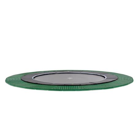 Trampoline enterré au ras du sol rond ø427cm avec dalles de sécurité Noir 2 - vertbaudet enfant 