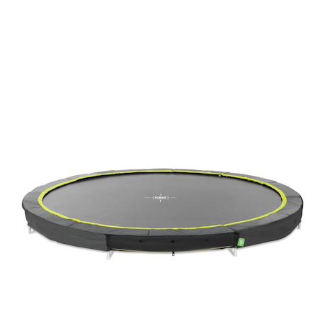 Trampoline enterré rond ø427cm  sans filet Noir+Rose 1 - vertbaudet enfant 