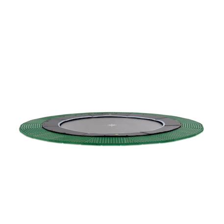 Trampoline enterré au ras du sol rond ø366cm avec dalles de sécurité Noir 2 - vertbaudet enfant 