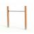 Barre fixe en bois robuste pour jardin enfant 147cm Naturel 1 - vertbaudet enfant 