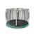 Trampoline semi-enterré rond ø305cm avec filet de sécurité Noir+Vert 8 - vertbaudet enfant 