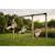 Balançoire double en bois avec barre fixe 372cm pour jardin Naturel 3 - vertbaudet enfant 