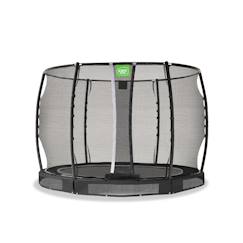 Jouet-Jeux de plein air-Trampoline semi-enterré ø305cm protection pieds et filet premium
