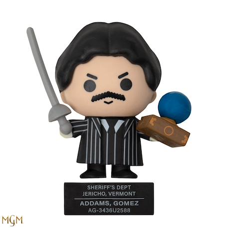 Figurine en gomme gomee gomez addams - mercredi Multicolore 1 - vertbaudet enfant 