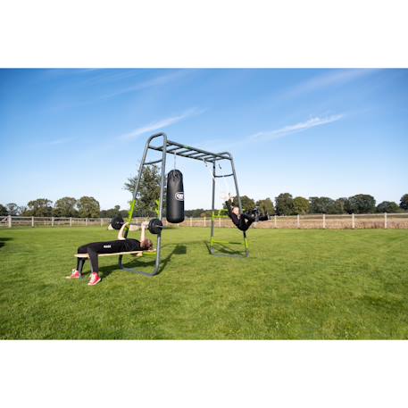 Structure de jeux sport barre de singe pour jardin 331cm Noir 4 - vertbaudet enfant 