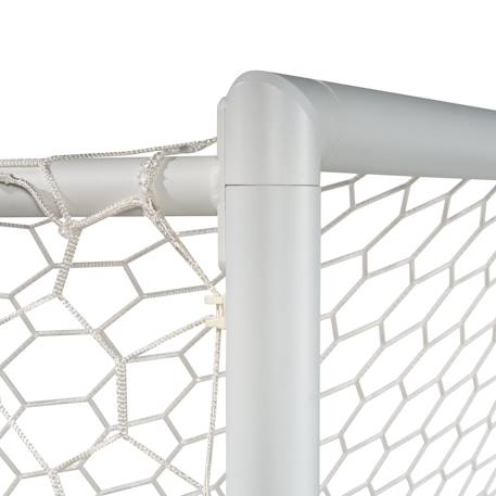 But de football en aluminium 300x200cm pour jardin Argent matt+Blanc+Noir 7 - vertbaudet enfant 