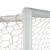 But de football en aluminium 300x200cm pour jardin Argent matt+Blanc+Noir 7 - vertbaudet enfant 
