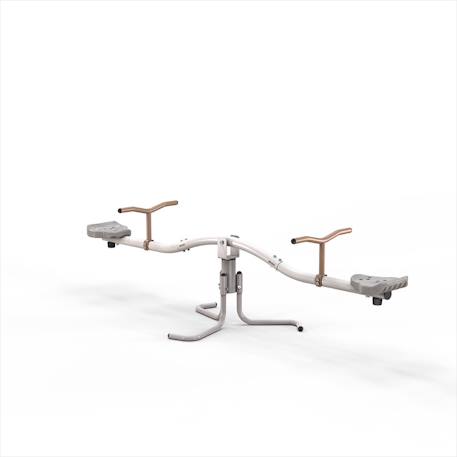 Balançoire à bascule rotative premier âge pour jardin Pastel 1 - vertbaudet enfant 
