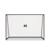 But de football en aluminium 300x200cm pour jardin Argent matt+Blanc+Noir 12 - vertbaudet enfant 