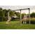 Balançoire double en bois avec barre fixe 372cm pour jardin Naturel 4 - vertbaudet enfant 