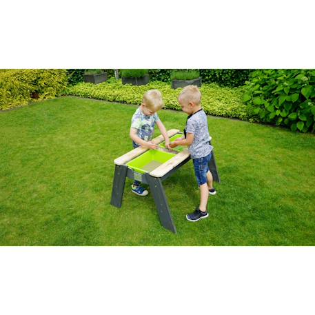 Table d'activités sable et eau aksent Gris 2 - vertbaudet enfant 