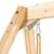 Balançoire en bois fixation murale pour jardin enfant Naturel 4 - vertbaudet enfant 