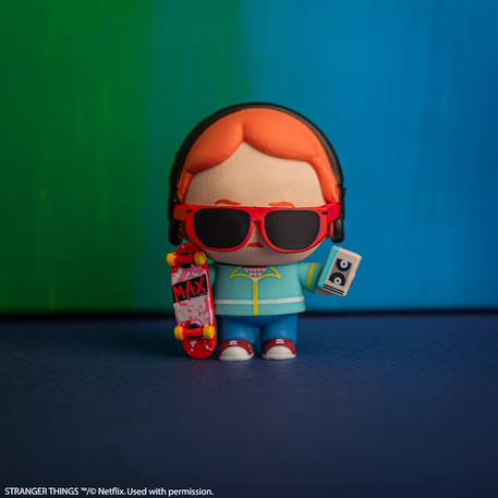 Figurine en gomme gomee max mayfield - stranger things Multicolore 2 - vertbaudet enfant 