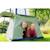 Aire de jeux avec toboggan et balançoire pour jardin enfant Vert/noir 3 - vertbaudet enfant 