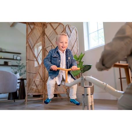 Balançoire à bascule rotative premier âge pour jardin Pastel 4 - vertbaudet enfant 