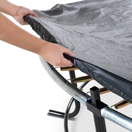 Housse de protection premium pour trampoline ø427cm Noir 3 - vertbaudet enfant 