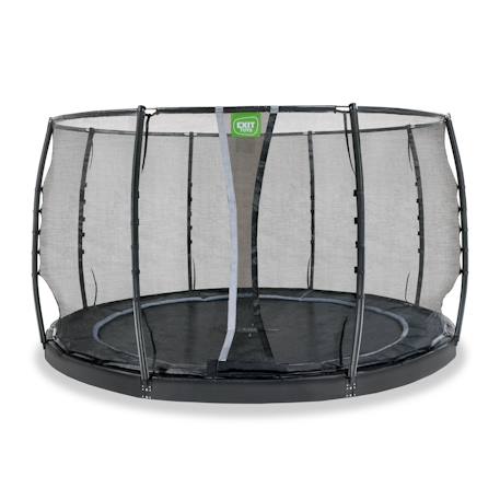 Trampoline enterré au ras du sol rond ø366cm avec filet Noir 2 - vertbaudet enfant 