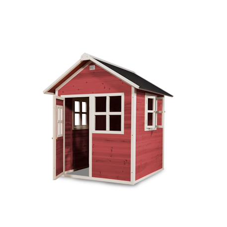 Maisonnette en bois pour jardin enfant dès 3 ans Rouge 2 - vertbaudet enfant 