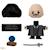 Figurine en gomme gomee gomez addams - mercredi Multicolore 4 - vertbaudet enfant 