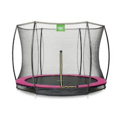 Jouet-Jeux de plein air-Trampoline enterré rond ø305cm avec filet de sécurité
