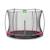 Trampoline enterré rond ø305cm avec filet de sécurité Noir+Rose+Vert 7 - vertbaudet enfant 