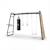 Structure de jeux sport barre de singe pour jardin 400cm Noir 1 - vertbaudet enfant 