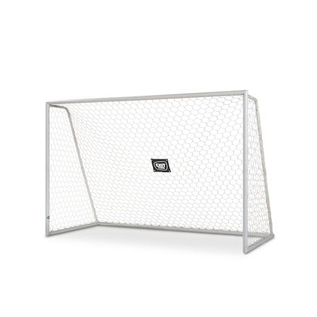 But de football en aluminium 300x200cm pour jardin Argent matt+Blanc+Noir 4 - vertbaudet enfant 
