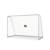 But de football en aluminium 300x200cm pour jardin Argent matt+Blanc+Noir 4 - vertbaudet enfant 