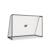 But de football en aluminium 300x200cm pour jardin Argent matt+Blanc+Noir 11 - vertbaudet enfant 