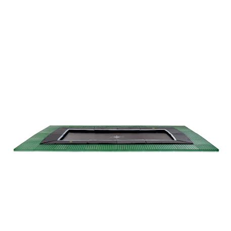 Trampoline enterré au ras du sol rectangulaire 275x458cm avec dalles Noir 2 - vertbaudet enfant 