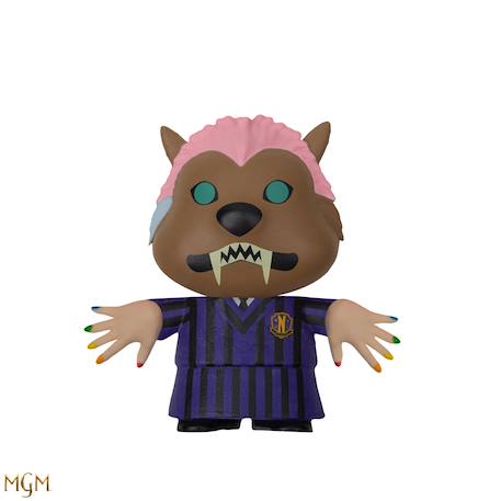Figurine en gomme gomee enid sinclair - mercredi Multicolore 4 - vertbaudet enfant 