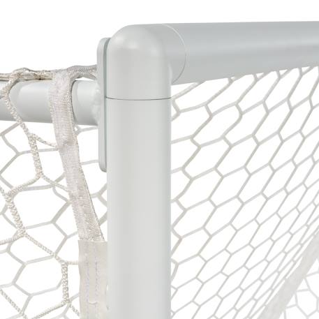 But de football en aluminium compact 120x80cm pour jardin Blanc+Noir 6 - vertbaudet enfant 