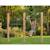 Double barre fixe en bois pour jardin enfant 206cm Naturel 4 - vertbaudet enfant 