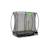 Trampoline enterré rectangulaire 153x214cm avec filet Noir+Rose+Vert 2 - vertbaudet enfant 